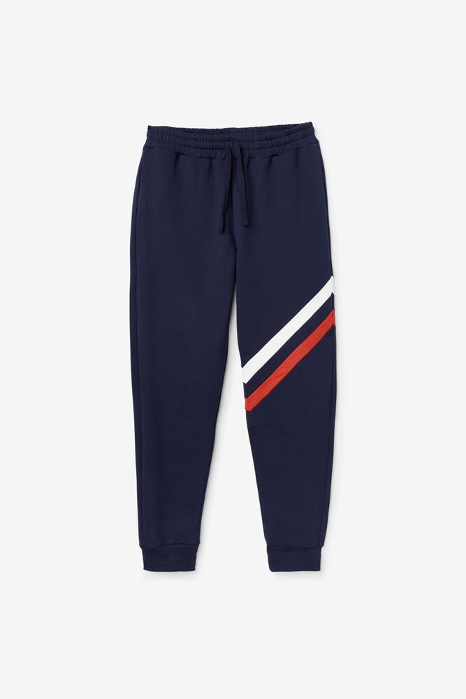 Fila Miesten Housut Indie Jogger Laivastonsininen - EIMQ-02147